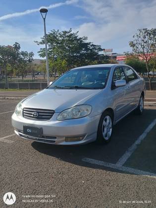 TOYOTA COROLLA 1.6 XLI 16V GASOLINA 4P MANUAL TOYOTA COROLLA 1.6 XLI 16V GASOLINA 4P MANUAL